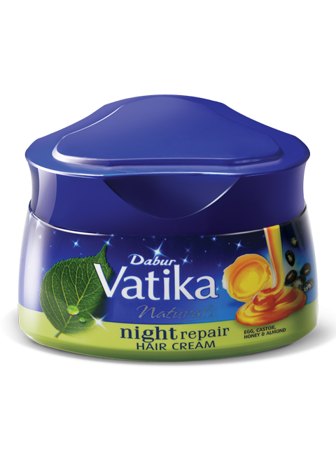 Dabur Vatika - Крем для волос "Ночное восстановление" 140 мл.